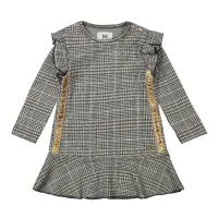 Koko Noko kleedje grijs met gouden randje